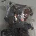 6PCS 6.5Inch Plastic Realistic Emerald Tree Boa Constrictor Figurine Python Figurine Solid Snake Figures Cobra Life Cycle With Leaves Diorama Supplies Party Favors Cake Topper For Boys Girls Kid