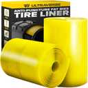 Ultraverse Fat Tire Liners Tube Protection Against Flats, 20, 24 and 26 inch x 4.0 tire Size, Durable Extruded Plastic Shield for Puncture Free Bike Rides 2 Pack