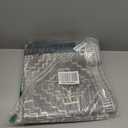 jinchan Moroccan 4x6 Area Rugs for Bedroom  Machine Washable Soft Modern Geometric Stain Resistant NonSlip UltraThin LowPile Faux Wool Carpet for Living Room Kitchen Dining Room (4x6ft, Dark Grey)