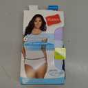 Hanes Women's Organic Cotton Panties Pack, ComfortSoft Underwear, 6-Pack, Medium