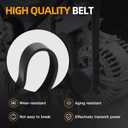 Serpentine Belt Tensioner Bolt Idler Pulley Drive Kit Fit for BMW 128i 325i 325xi 328xi 330i 330xi 525i 525xi 528i 528xi 530i 530xi X3 X5, 3.0L L6, 2006-2013#Replace ADK0022P