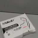 morvally Short Straight Bob Wig Heat Resistant Hair with Blunt Bangs Natural Looking Cosplay Costume Daily Wigs (14", 2# Black)