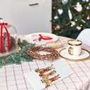 Christmas Golden Retriever Dog Kitchen Towels, Gifts for Golden Retriever Lovers Decorative Hand Towels for Bathroom Kitchen, Holiday Xmas Dog Dish Tea Towel Drying Cloth, 16x24 Inch