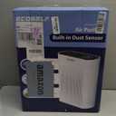 Smart Air Purifiers for Large Room, Cleans 2,400 ft in 30 Mins, 3-Stage True HEPA, 360 Airflow, Smart WiFi App Control, Real-Time Air Quality (PM2.5) Display, Ultra-Quiet 20dB Sleep Mode, HAP602WF