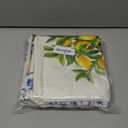 Amalfi Coast Chinoiserie Lemon Throw Pillow Covers 18x18 Set of 4