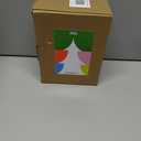 WONDROUS' DECO Porcelain Nativity Scene Set,4Pcs Ceramic Christmas Tabletop Scene-4.5" Tall,Small Modern Nativity Ornament,Christmas Indoor Decor,Mini Sets&Nativity Figures,Unique Xmas (Gray)