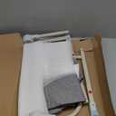 HOMEAL Bed Rail for Toddlers, 59in Foldable Toddler Bed Rails with U-Shape Base Twin Full Queen King Size Beds, Grey 1 Pack