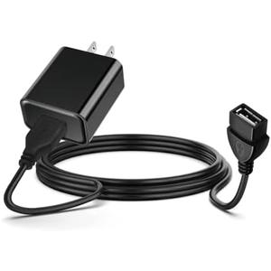 USB Wall Charger Adapter & Charging Cable Cord for JLab Go Ai Pop/Sport, JLab Epic Air an/Sport ANC, JLab JBuds Air/Sport/Executive/ANC/Play Gaming/Pro Wireless Bluetooth Earbuds Case Charging Adapter