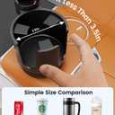 OHLPRO for MagSafe Car Charger Cup Holder Mount, 15W Fast Wireless Magnetic Charging Phone Holder for iPhone 17 16 15 14 13 Series, Adjustable Car Mount with Large Cup Base, One-Hand Operation