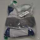 Doglay Dog Coat Waterproof Warm Dog Winter Jacket,Christmas Reflective Fleece Puppy Winter Coat with Harness Hole, Adjustable Snow Jacket for Small Medium Large Dogs (Blue+Grey)