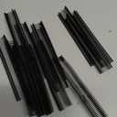 uxcell 1000pcs Standard Tagging Gun Fasteners 10mm Tagging Barbs Pins PP Plastic Tag for Price Tagging Gun, Clothing Tags Gun Attachments for Clothes Bag Fabric, Black