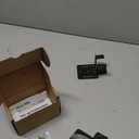 6 Pack Mattress Retainer Bar Keep Mattress Stopper from Sliding, Non Slip Mattress Gaskets for Bed Frame, Mattress Slide Stopper, Anti Slip Mattress Gripper, Mattress Brackets to Prevent Sliding (Black: 6 Pcs)