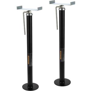 RV Slide Out Support Trailer Stabilizer Jacks, RV Camper Accessories for Travel Trailers - 15" to 26" - 5000 Lbs Each - Pack of 2
