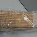 LazBlinds No Drill Bamboo Roman Shades, 33.5" W x 64" H, Malay Oak