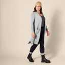 Amazon Essentials Women's Lightweight Longer Length Open-Front Long-Sleeve Cardigan Sweater, L