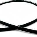 Autovo Hydraulic Hose Swivel Assembly 1/2" Hydraulic Hose with Female JIC X Female JIC 18" Long 3988 psi, Black