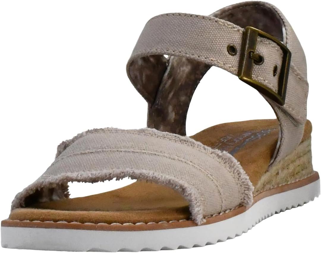 Skechers Women's Desert Kiss-Adobe Princess Sandal (7, Tpe)
