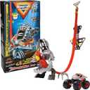 Monster Jam ThunderROARus Drop Playset with Exclusive Monster Truck, Over 6 Feet Tall, Lights & Sounds, Kids Dinosaur Toys for Boys and Girls Ages 4 and Up
