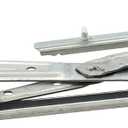 JC Whitney Window Regulator Compatible with Mitsubishi Outlander 2014, Mitsubishi Outlander 2015, Mitsubishi Outlander 2016, Mitsubishi Outlander 2017 Rear, Passenger Side