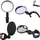 4 Pack Bike Mirror Handlebar Mount Lightweight Bicycle Mirrors Electric Scooter Rear View Mirror Cycling Convex Mirror for Mountain Bike Handle Bar Road Bike Dirt Bike Electric Bike