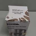 SIMPLETASTE Milk Frother, 4 in 1 Electric Milk Steamer, 16.91oz/500ml Automatic Warm and Cold Foam Frother for Coffee, Latte, Macchiato, Cappuccino, Hot Chocolate, Easy to Clean