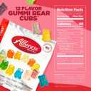 Albanese World's Best 12 Flavor Gummi Bear Cubs | 50-0.5oz Fruit Packs (EXP 07/04/27)