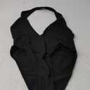 Milumia Women's Deep V Neck Halter Bodysuit Backless Slim Fit Sexy Top S