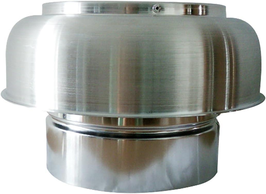 8 Inch Round Chimney Caps for Outside, Aluminum Alloy Chimney Cap with Screen, 210mm Chimney Cover Outside Roof Rainproof Vent Cap, Stovepipe Finial
