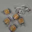 Oil Filter Kit Compatible with Yamaha YFZ450 YFZ450R YFZ450RSE OEM# 5D3-13440-09-00 93210-47675-00 93210-07135-00 5D3-13440-02-00 (Pack of 5)