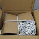 DAICO Bean Bag Chairs for Adults Giant Bean Bag Chair with Ottoman Plush Beanbag Sofa with Armrests Comfy Accent Chair Single Lazy Sofa with Foam for Living Room Reading Bedroom - Cordate Pattern