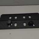 Adjustable Mobile CPU Stand, Ventilated Computer Tower Stand with 4 Caster Wheels Fits Most PC Tower, Under Desk CPU Holder PC Floor Cart Computer Riser for Gamers and Students (Large Black)