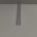 MECCANIXITY Plastic Pipe Rigid Polycarbonate Round Tube Clear 1"(26mm) ID 1.1"(28mm) OD 9.6" (245mm) High Impact for Lighting, Models, Water Plumbing
