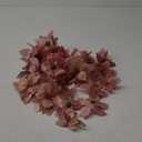 36 Pcs 3 Size Christmas Tree Glitter Faux Poinsettia Flowers Ornaments For Home Outdoor Decoration (Rose Gold,3/ 4/ 6 inch)