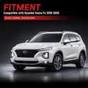 Priprilod Halogen Headlight Compatible with Hyundai Santa Fe 2019 2020