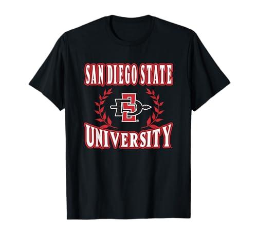 San Diego State Aztecs Laurels Black Officially Licensed T-Shirt M