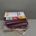 800 Sheets 8.5" X 11" Colored Cardstock, 50 Assorted Colors Construction Paper Card Stock Printer Paper for Printing, Card Making, DIY Crafts, School Supplies,Party Decorations (180GSM/65LB)