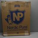 Nordic Pure 20x25x5 (19_7/8 x 24_7/8 x 4_3/8) Honeywell Replacement Air Filters MERV 13 Plus Carbon, 1 Pack