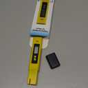 Digital pH Meter Tester Pen for Water, Pre-Calibrated, High Accuracy 0.01, 014 pH Range, Pocket Size for Drinking Water, Pool, Aquarium & Hydroponics (Yellow) (Normal)