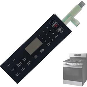 DG3400025C Range Membrane Switch Touchpad OverlayCompatible with Samsung Stove/Oven NX58R4311SS/NX58R4311SG,Replaces 4963022/AP6885265/PS12721647