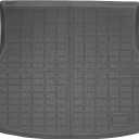 WGGDRAQQ Trunk Liner Cargo Liners for Toyota Highlander 2001-2007 5-Seat Rear Trunk Floor Mats 3D Boot Tray All-Weather TPE Black