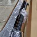 ZIYOO 18 Inch Full Size Metal Bed Frame, Heavy Duty Sturdy Platform with Steel Slat Support, No Box Spring Needed, Easy Assembly, Noise-Free Design, Under Bed Storage Space, Black