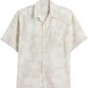 Gap Boys' Short Sleeve Linen Shirt (XX-Large)