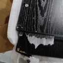 VECELO Kitchen Table with 2 Benches for 4, Wood Dining Room Dinette Sets with Metal Frame for Breakfast Nook and Small Space, Black