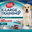 Simple Solution Extra Large Pee Pads For Dogs, Puppy Potty Training, Leak Proof Dog Pads, Pet Pee Pad, Disposable Puppy Pad, XLARGE 28"x30" (50 ct)