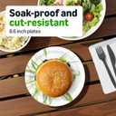  Everyday Paper Plates, 8.62 Inch, Disposable, 200 Count