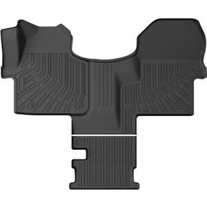Sprinter Floor Mats - Car Mats for Mercedes-Benz Sprinter 1500/2500/3500/4500 2019-2026, Fit Cargo/Crew Van & Cab Chassis (No for Passenger Van), All Weather Floor Mat for Sprinter Accessories
