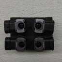 FRANXI 9005/HB3 H11/H8/H9/H16 Bulbs Combo Fog Lights, 120W Super Bright 6000K Cool White, 1:1 Design with Cooling Fan, Plug and Play, Pack of 4