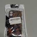 Cute Phone Case for iPhone 17 Case Amber Pattern Leopard Full Camera Protective Slim Shockproof Cool Trendy Aesthetic-Brown Tortoise Shell