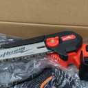 Cordless Mini Chainsaw, 20V Max Battery 6 Inch Small Chain Saw, One-Hand Handheld Electric Portable Chainsaw for Cutting Wood Trimming and Woodworking- Mini Chain Saw Cordless with 1 Batter