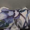 Drucon Floral Comforter Set King Size 3 Piece Purple Floral Bed in a Bag, Soft Microfiber Bedding Set for All Season (Purple, 104"x90")